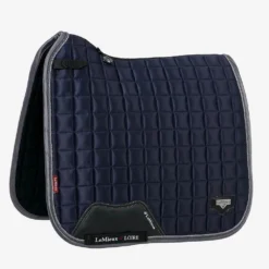 LeMieux Twilight Loire Satin Dressage Saddle Pad Navy