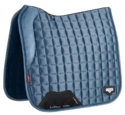 LeMieux Loire Memory Satin Dressage Saddle Pad -Weatherbeeta Store lm loiredressage memory iceblue hr 1