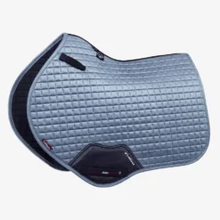 LeMieux ProSport Suede Close Contact Saddle Pad -Weatherbeeta Store lm suedecc iceblue hr