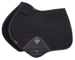 LeMieux ProSport Close Contact Cotton Square Saddle Pad Black