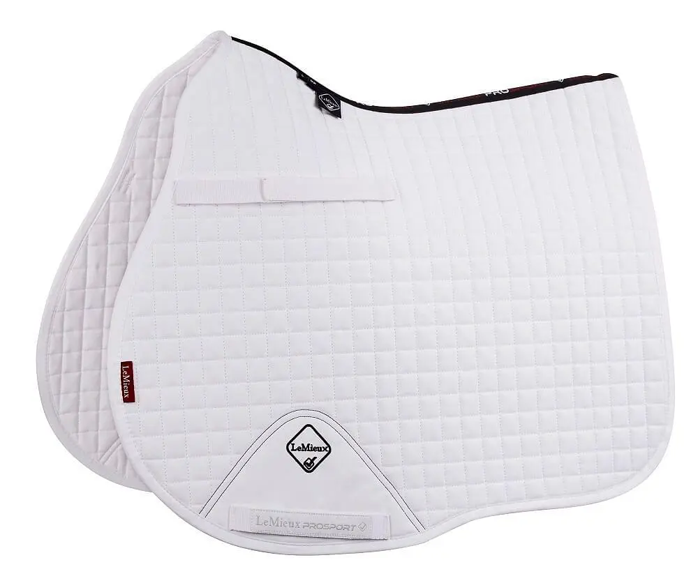 LeMieux ProSport Plain Cotton GP Saddle Pad 3 LeMieux ProSport Plain Cotton GP Saddle Pad