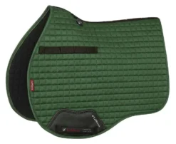 LeMieux ProSport Suede GP Saddle Pad -Weatherbeeta Store ps gpsq huntergreen hr 2