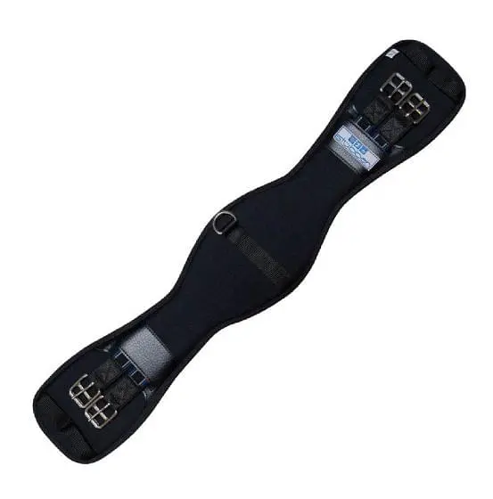 Stubben Neoprene Saddle Girth Coolmax Elastic Short Ends Black 3 Stubben Neoprene Saddle Girth Coolmax Elastic Short Ends Black