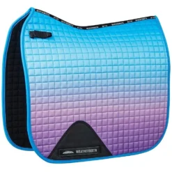WeatherBeeta Prime Ombre Dressage Saddle Pad -Weatherbeeta Store weatherbeeta prime ombre dressage saddle pad lagoon mist 1